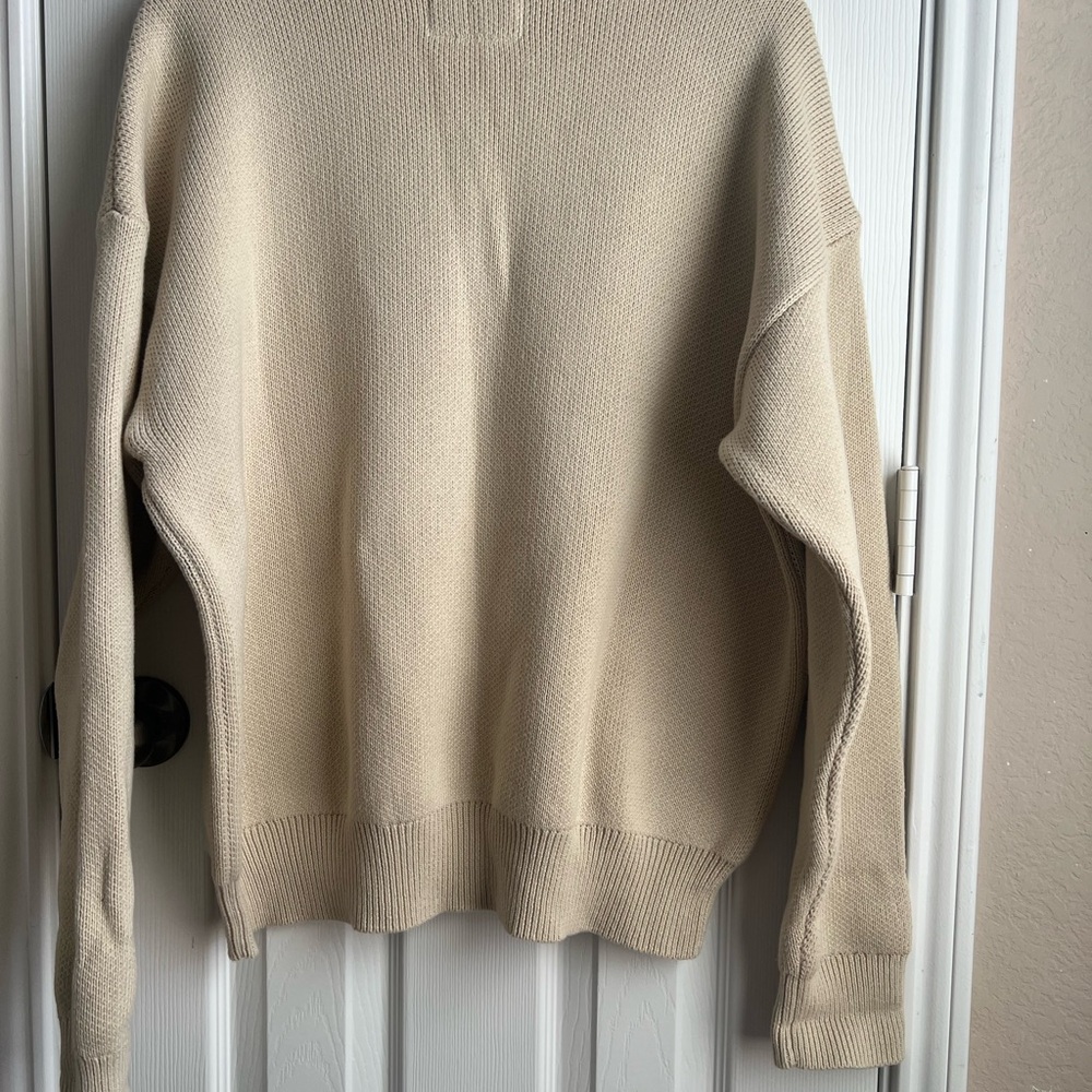 PacSun LA Beige Knit Sweater - Picture 8 of 8